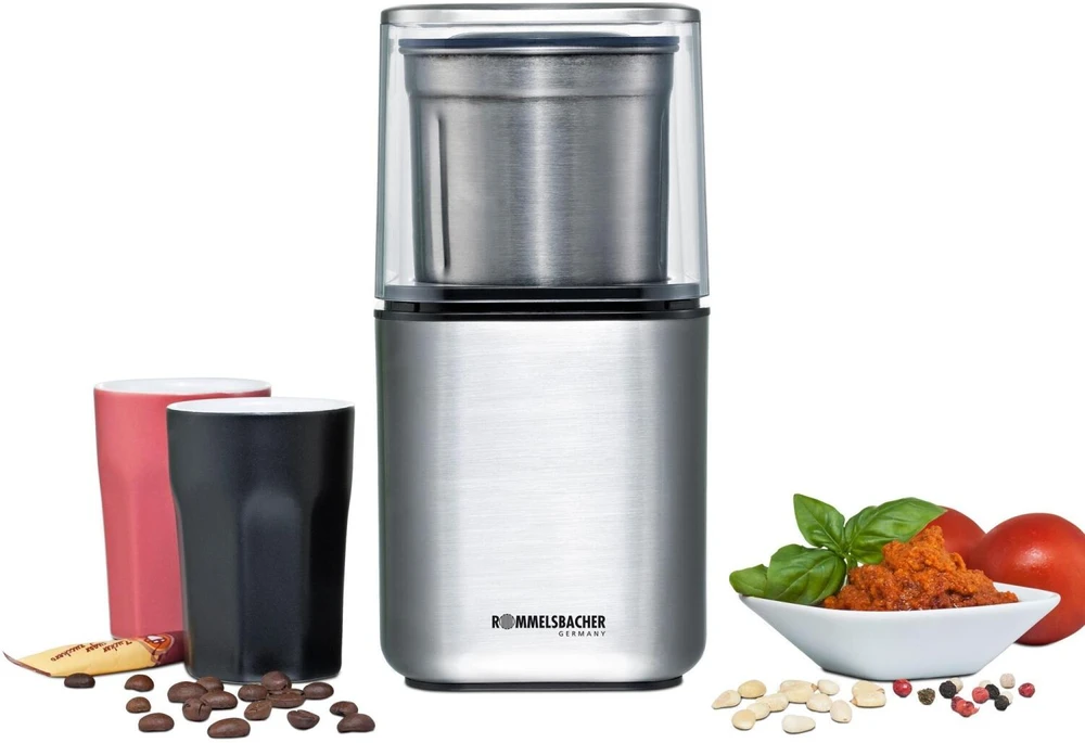 Kavamalė Rommelsbacher Spice and Coffee Grinder EGK 200 Nerūdijantis plienas, 200 W