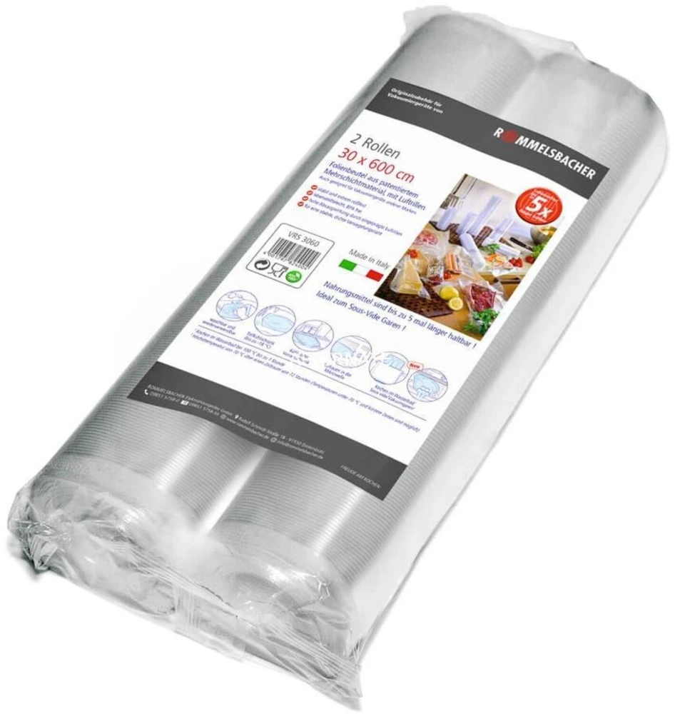 ROMMELSBACHER VRS 3060 - Vacuum sealer roll - 6 m - 30 cm