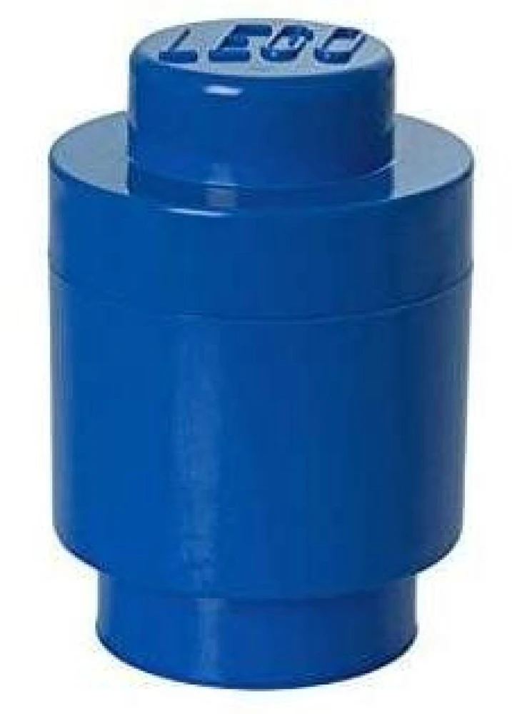 LEGO Storage Brick 1 Round mėlyna