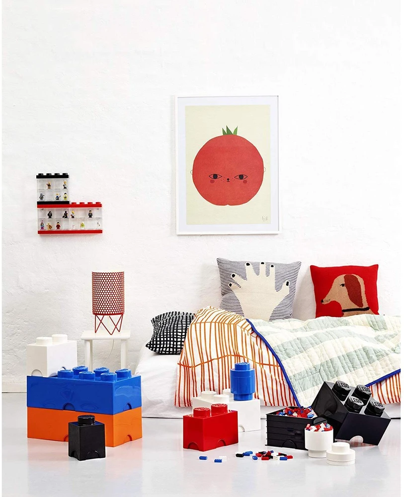 LEGO Storage Brick 1 Round mėlyna