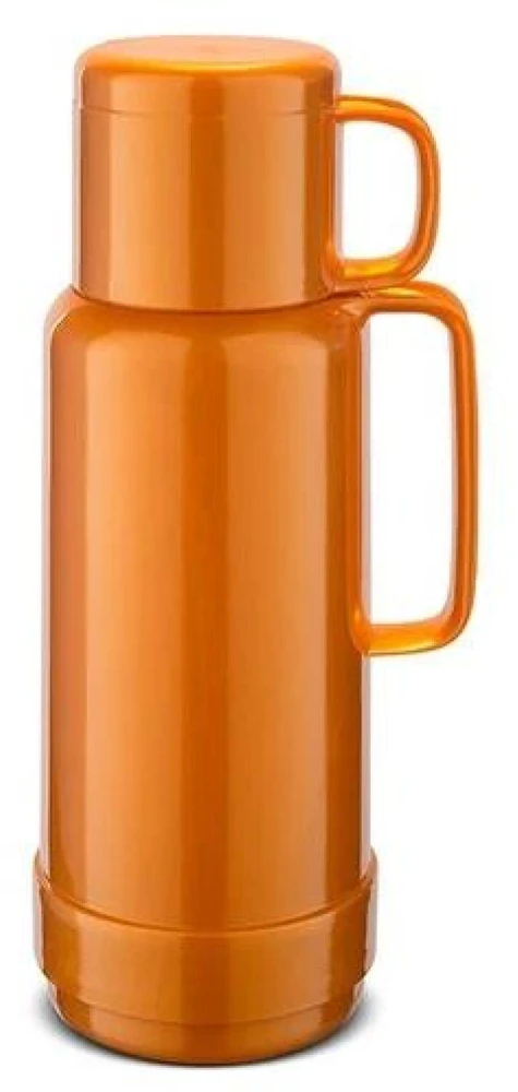 ROTPUNKT Stiklinis termosas, talpa 1,0 l, blizganti lapė (raudona)