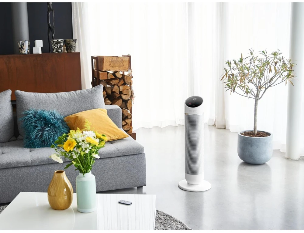 Rowenta 3-in-1 šildytuvas HQ 8120, 2400W, 40m², 38dB, ventiliatorius, oro filtras, laikmatis, pultas