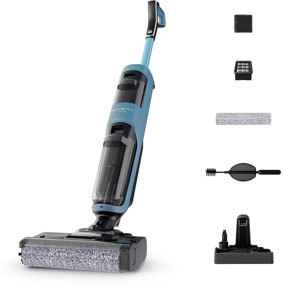 Rowenta dulkių siurblys GZ2271, 100-240V, 35min, 730ml, 440ml, LED ekranas, šlapias valymas, sausas valymas, belaidis