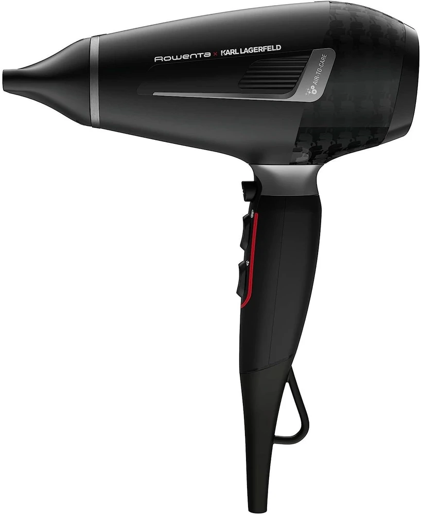 Karl Lagerfeld Plaukų Džiovintuvas - Rowenta K/Pro CV888L 2200 W, Juodas