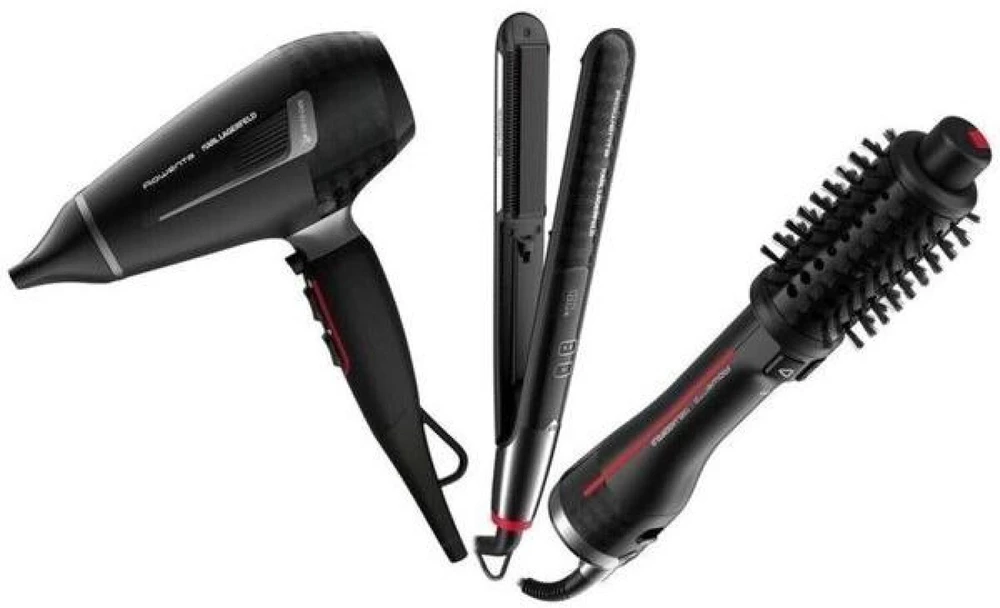 Karl Lagerfeld Plaukų Džiovintuvas - Rowenta K/Pro CV888L 2200 W, Juodas