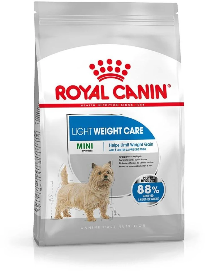 Royal Canin Mini Light Weight Care sausas maistas suaugusiems šunims, mažoms veislems su tendencją antsvoriui 3kg