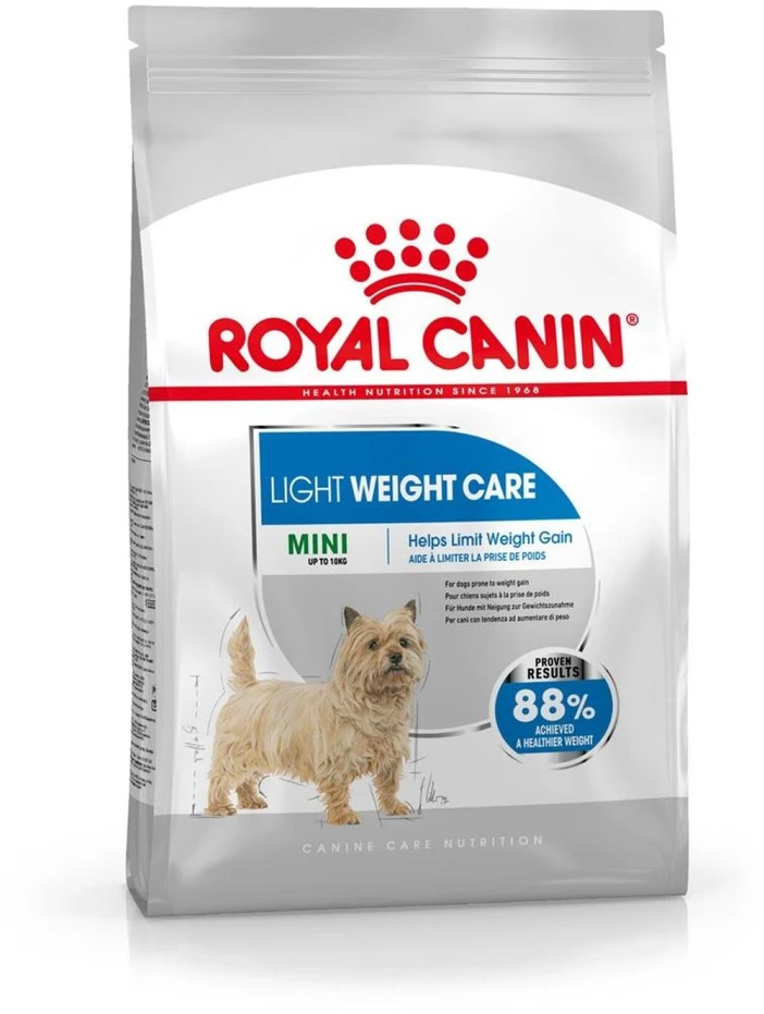 Royal Canin Mini Light Weight Care sausas maistas suaugusiems šunims, mažoms veislems su tendencją antsvoriui 3kg