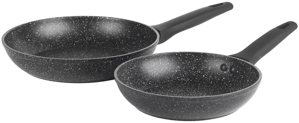 Russell Hobbs RH00490MOB 20&24 cm marmurinė keptuvė – juoda