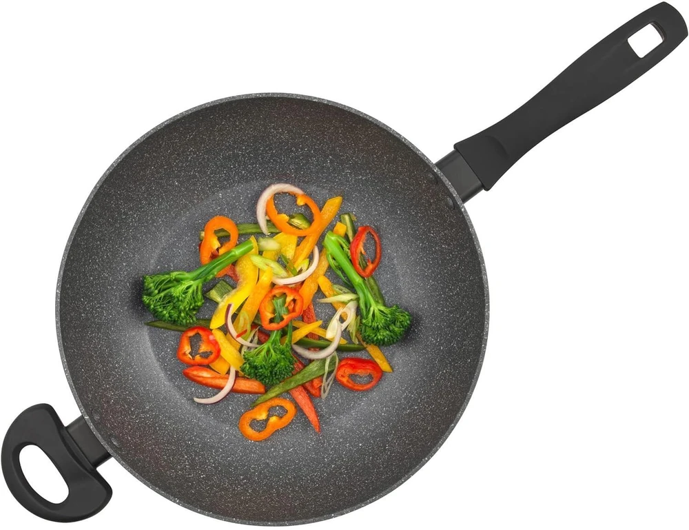 Russell Hobbs RH028121EU7 metalinio marmuro 28 cm wok keptuvė