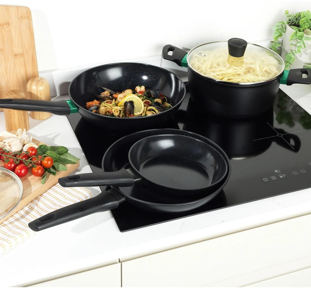 Russell Hobbs RH03254EU7 Verde Thermocollar keptuvė su termo danga 24 cm