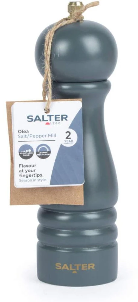 Salter BW120291GEU7 Olea druskos ir pipirų malūnėlis pilkas