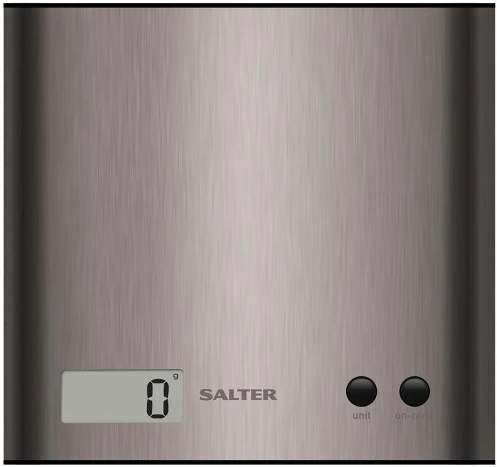 Skaitmeninės virtuvinės svarstyklės Salter SSDRCEU16 Pro, 3kg, sidabro spalvos
