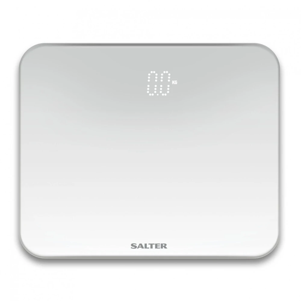 Skaitmeninės kūno svarstyklės Salter Ghost, 180 kg, baltos