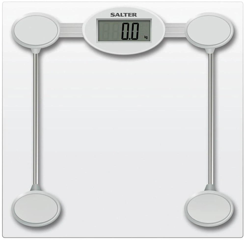 Skaitmeninės vonios svarstyklės Salter 9018S, 180 kg, sidabro spalvos