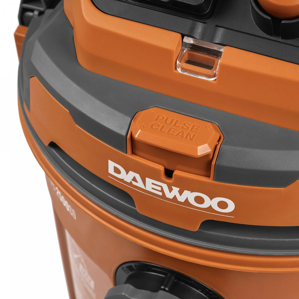 Dulkių siurblys Vacuum Cleaner DAEWOO DAVC 2500SD Wet/dry/Industrial 1200 Watts Capacity 25 l Noise 85 dB Weight 8.5kg DAVC2500SD