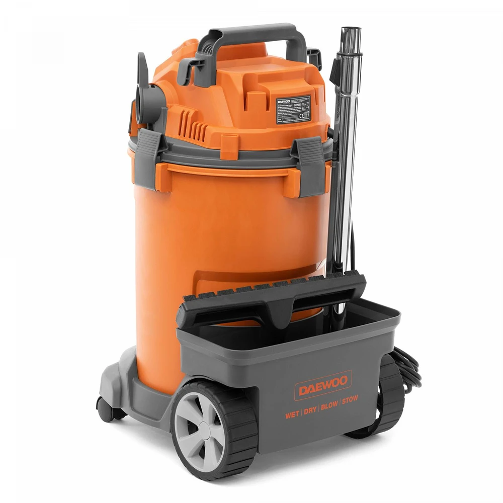 Dulkių siurblys Vacuum Cleaner DAEWOO DAVC 2500SD Wet/dry/Industrial 1200 Watts Capacity 25 l Noise 85 dB Weight 8.5kg DAVC2500SD