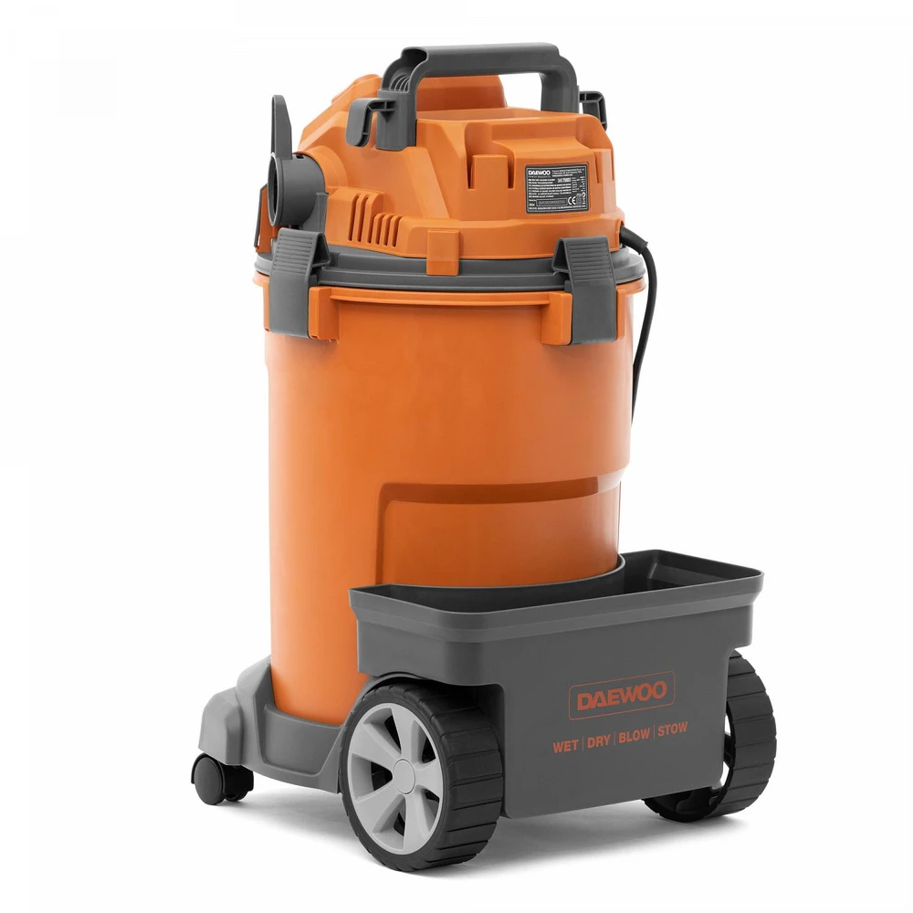 Dulkių siurblys Vacuum Cleaner DAEWOO DAVC 2500SD Wet/dry/Industrial 1200 Watts Capacity 25 l Noise 85 dB Weight 8.5kg DAVC2500SD