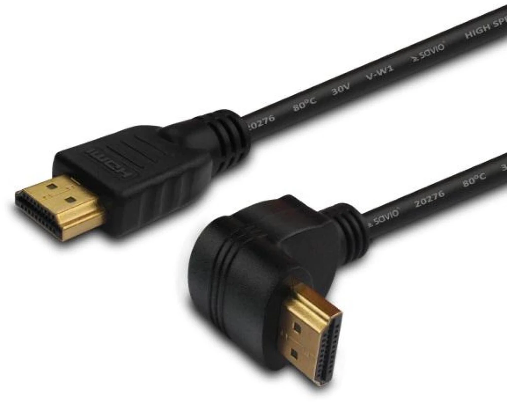 Savio CL-04 HDMI cable 1.5 m HDMI Type A (Standard) Juodas