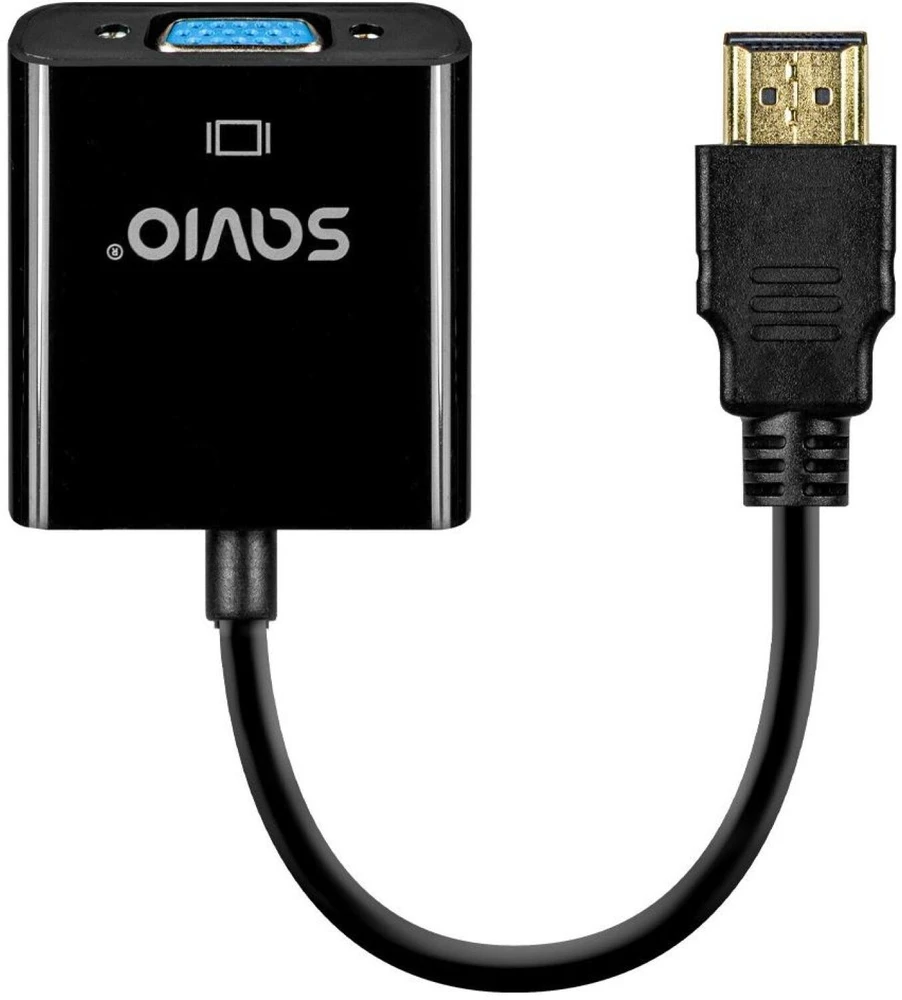 Savio Adapteris HDMI-VGA AK-75