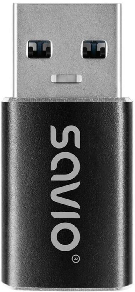 Savio Adapteris USB-C 3.1 (F) – USB-A 3.1 (M) AK-81