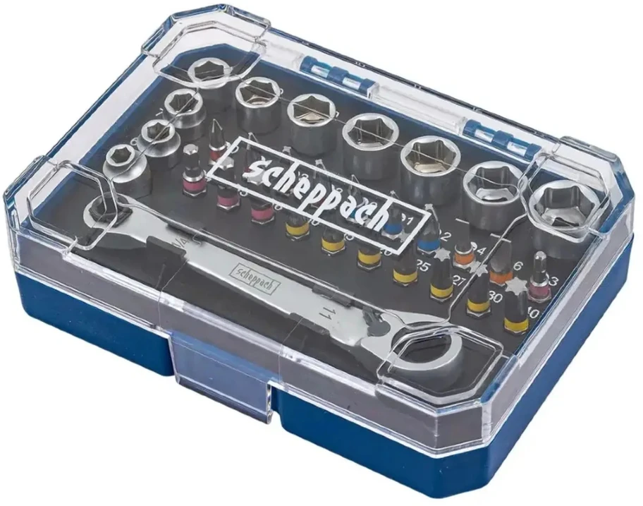 Rinkinys KLUCZY 31el. 1/4" /SCHEPPACH