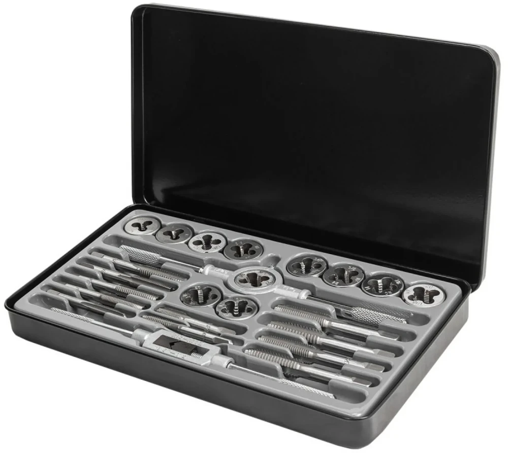 TAPS + DIES rinkinys 24 pt. / SCHEPPACH