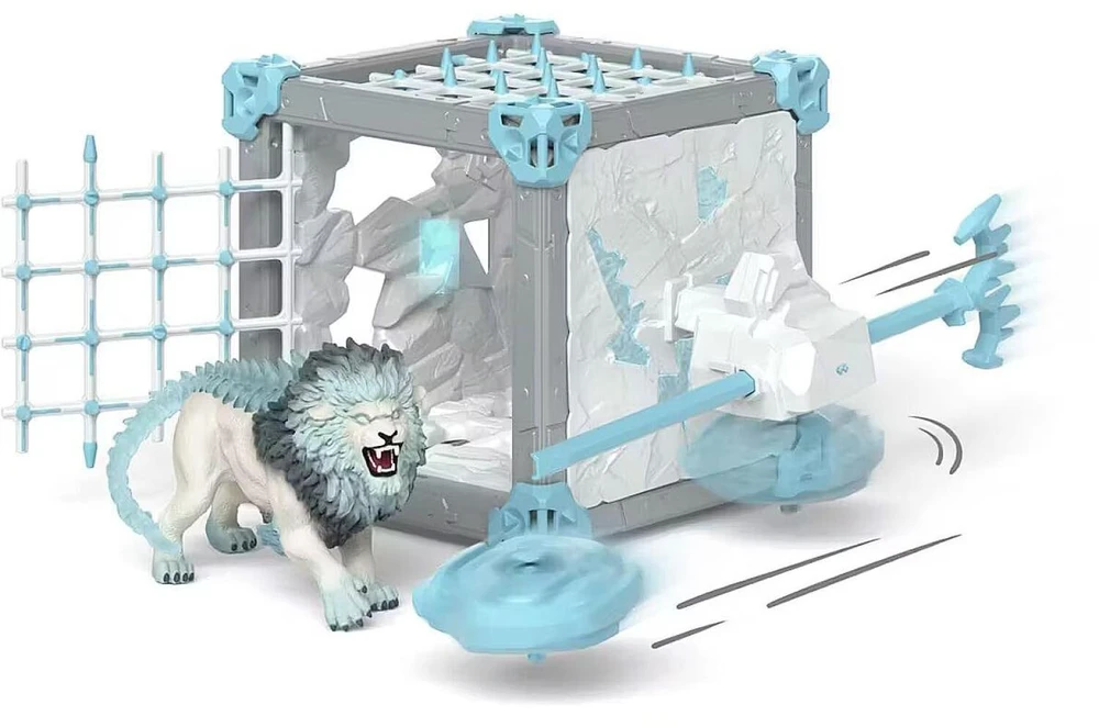 Schleichas – „BattleCave Ice Lion“ (42766)