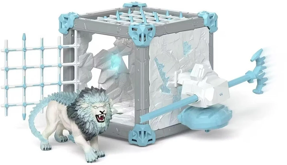 Schleichas – „BattleCave Ice Lion“ (42766)