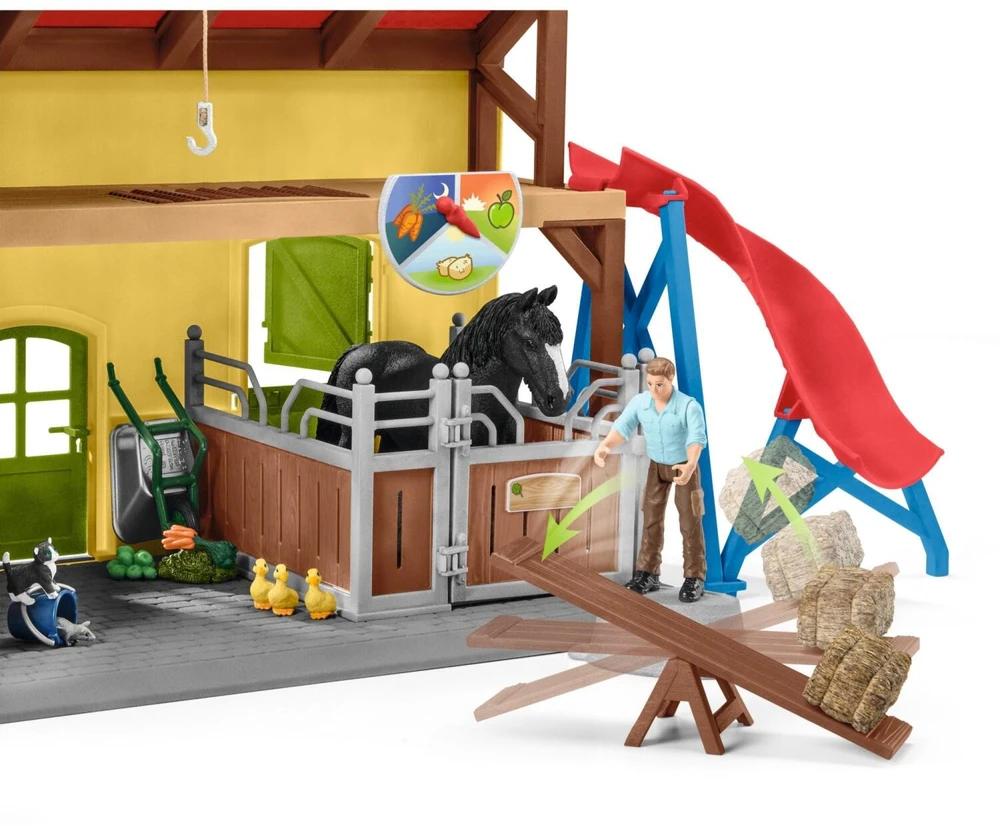 SCHLEICH FARM WORLD Arklidės
