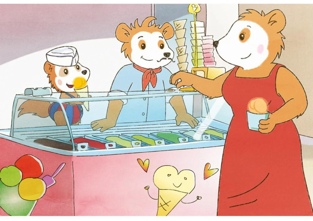 Dėlionė Schmidt Spiele Bobo Siebenschläfer dėlionių rinkinys metaliniame lagamine 55892, 148 vnt., 2x26, 2x48, nuo 36 mėn.