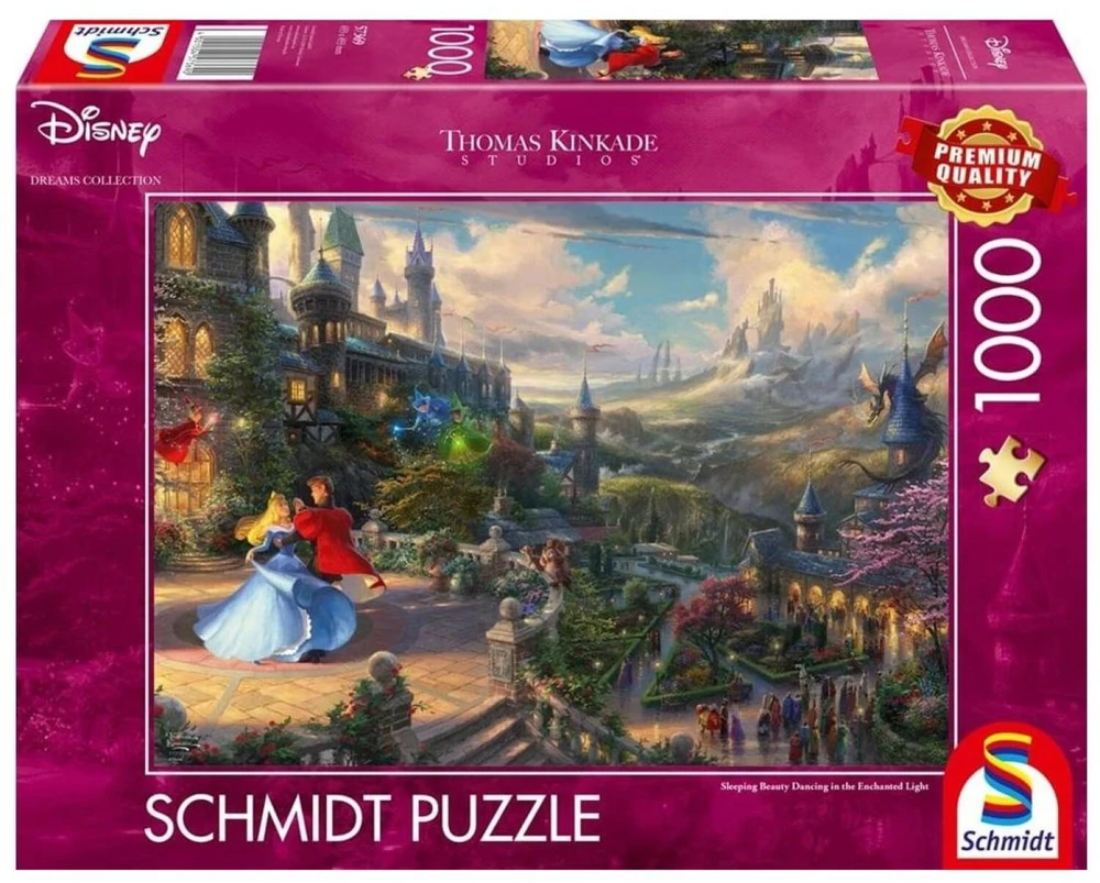 Schmidt Spiele Schmidt Dėlionė 1000 vnt. - Miegančioji gražuolė
