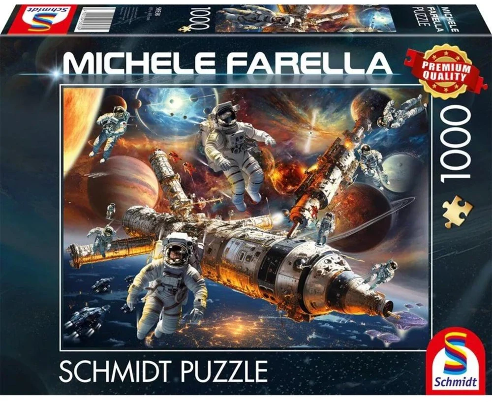 Schmidt Spiele Dėlionė PQ 1000 Michele Farella Weightless G3