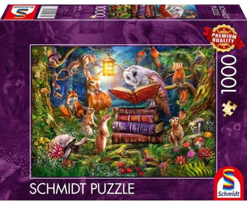 Schmidt Spiele Schmidt Dėlionė 1000 vnt. - Miško istorijos