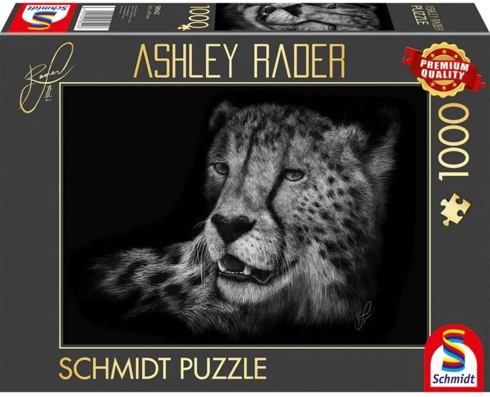Schmidt Spiele Dėlionė PQ 1000 Ashley Rader Gepard G3