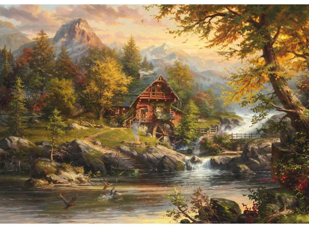 Schmidt Spiele Dėlionė Blend Cota Summer House 58639, 1000 vnt., 69.3x49.3 cm, kartonas, įvairiaspalvė, nuo 12 m.
