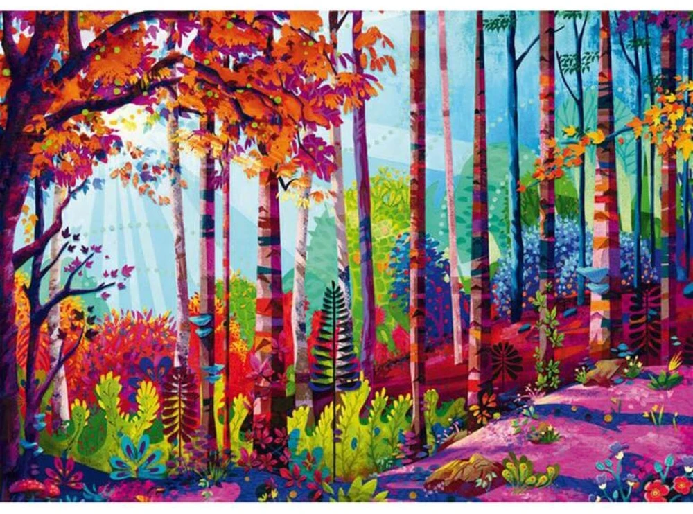 Schmidt Spiele Dėlionė Redina Tili In The Heart Of The Forest 58643, 1000 vnt., 69.3x49.3 cm, kartonas, įvairiaspalvė, nuo 12 m.