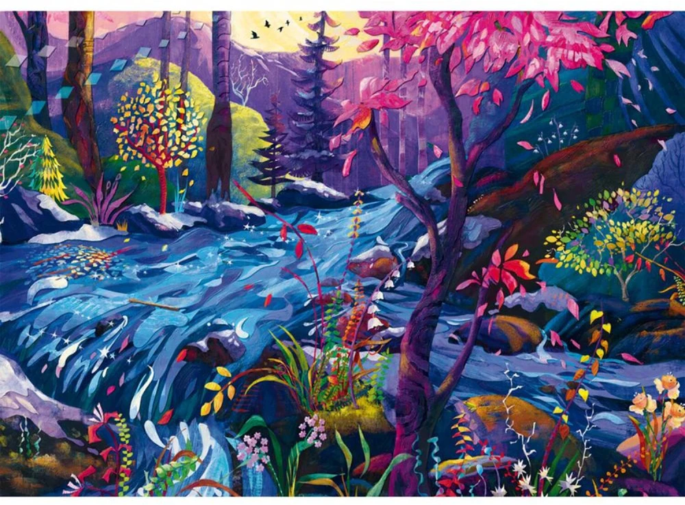 Schmidt Spiele dėlionė Redina Tili River Of Dreams 58641, 1000 vnt., 49.3 cm x 69.3 cm, kartonas, įvairiaspalvė, nuo 12 m.