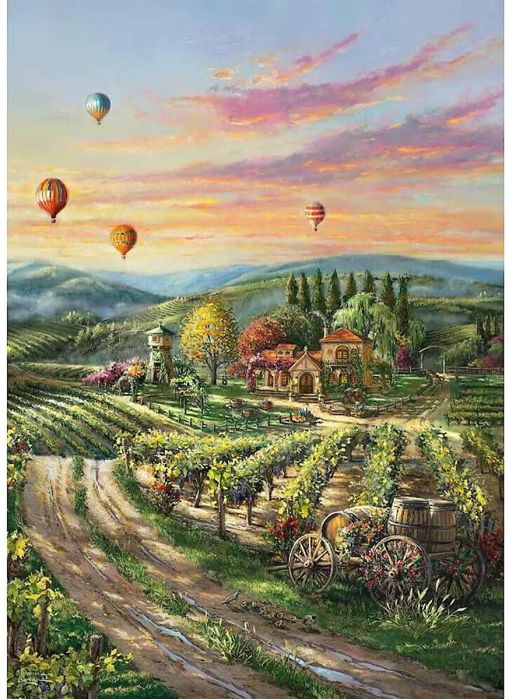 Dėlionė Schmidt G3 Puzzle 1000 Winnica slėnyje G3