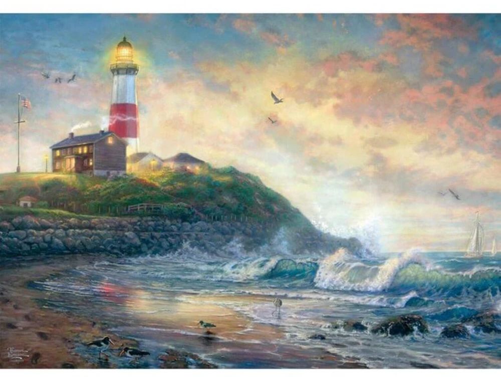 Schmidt Spiele Dėlionė Thomas Kinkade Studios Lighthouse Of Hope 58797, 1000 vnt., 69.3x49.3 cm, kartonas, įvairiaspalvė