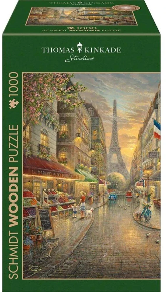 Schmidt Spiele Dėlionė 1000 Thomas Kinkade Vaizdingas Paryžius