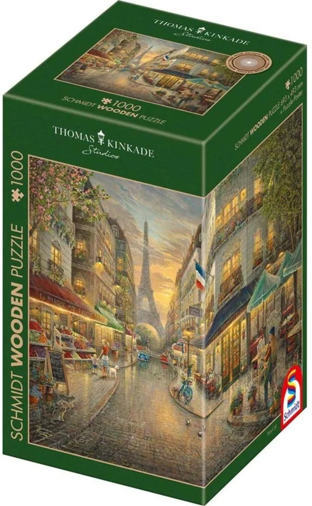 Schmidt Spiele Dėlionė 1000 Thomas Kinkade Vaizdingas Paryžius