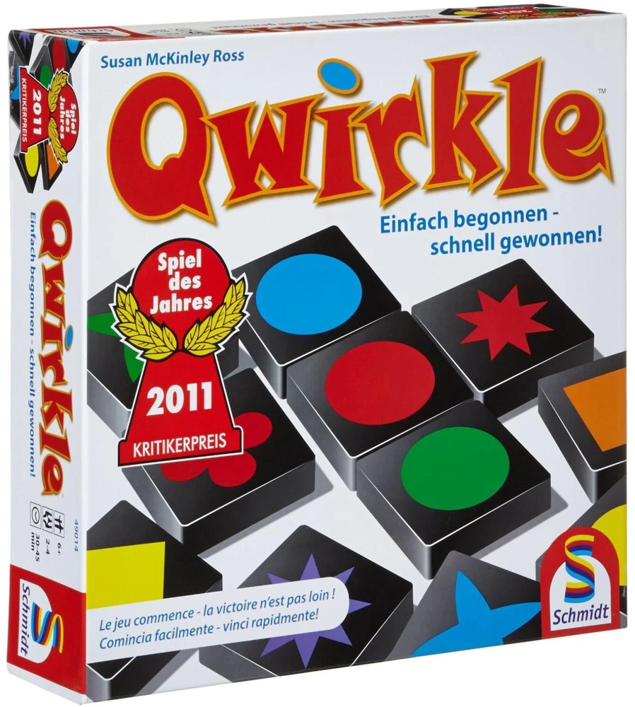 Schmidt Spiele Qwirkle - wersja niemiecka (49014)