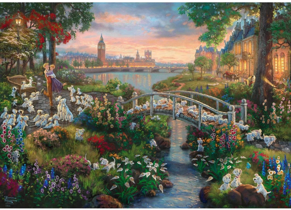 Schmidt Dėlionė 1000 vnt. - Disney 101 dalmatinas