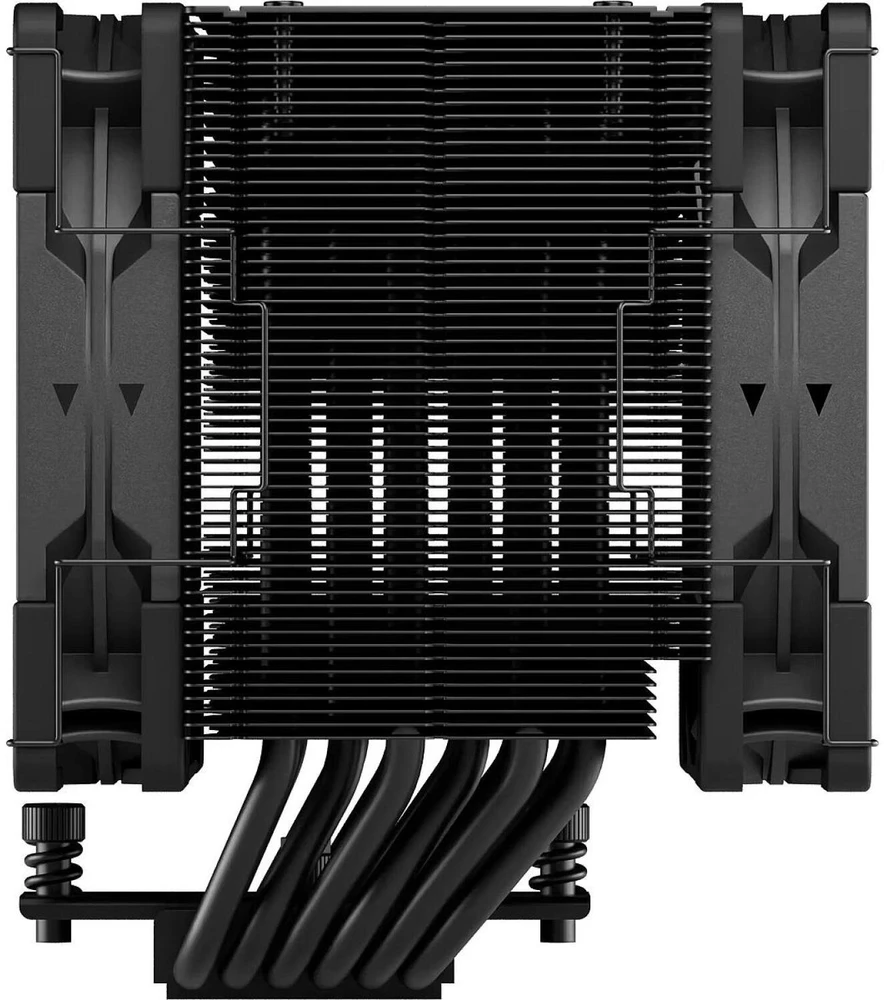 CPU aušintuvas Scythe Scythe Mugen 6 Dual Fan Juodas Edition, CPU cooler (juodas)
