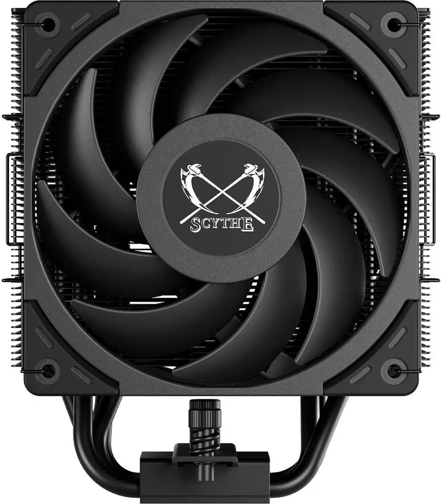 CPU aušintuvas Scythe Scythe Mugen 6 Dual Fan Juodas Edition, CPU cooler (juodas)