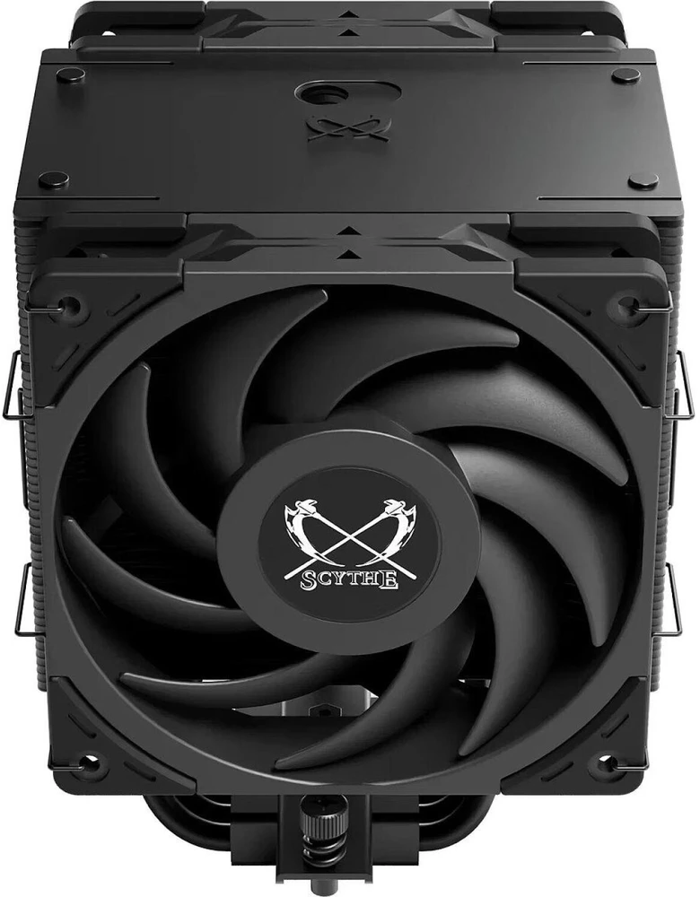 CPU aušintuvas Scythe Scythe Mugen 6 Dual Fan Juodas Edition, CPU cooler (juodas)