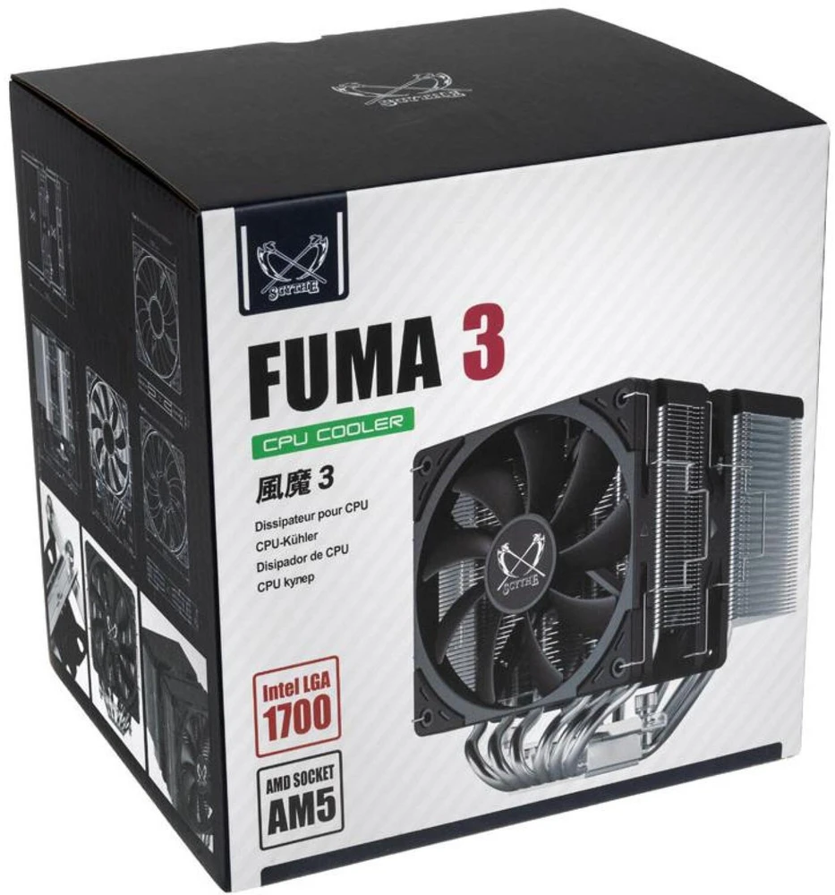 CPU aušintuvas Scythe Fuma 3 (SCFM-3000)