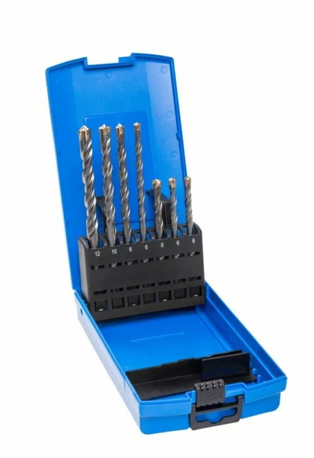 HOGERT SDS BX4 Concrete Drill Bits 7 pcs.