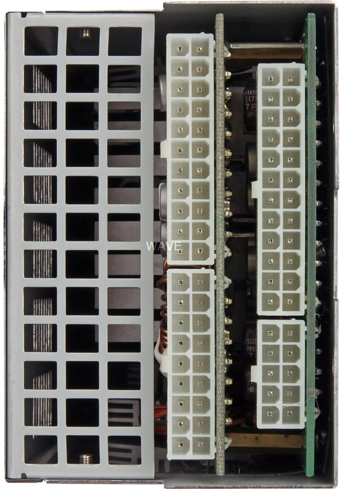 Seasonic SS-400L2U Bulk (sidabrinis, Rackmount, 2HE, 400 Watt, Bulk)
