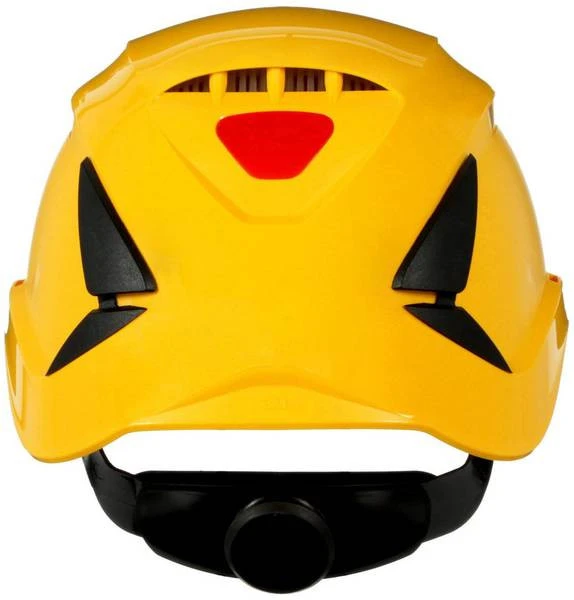 Apsauginis šalmas SecureFit™,ventiliuojamas, yellow X5502V-C X5502V-CE, 3M